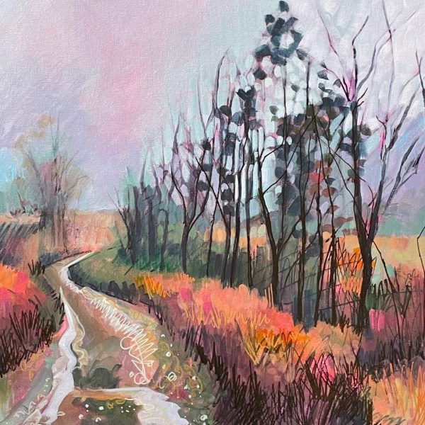 Landscape Acrylic Painting - Wednesday 25th October 2023