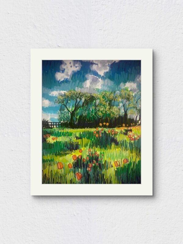 AMONG THE TALL GRASS