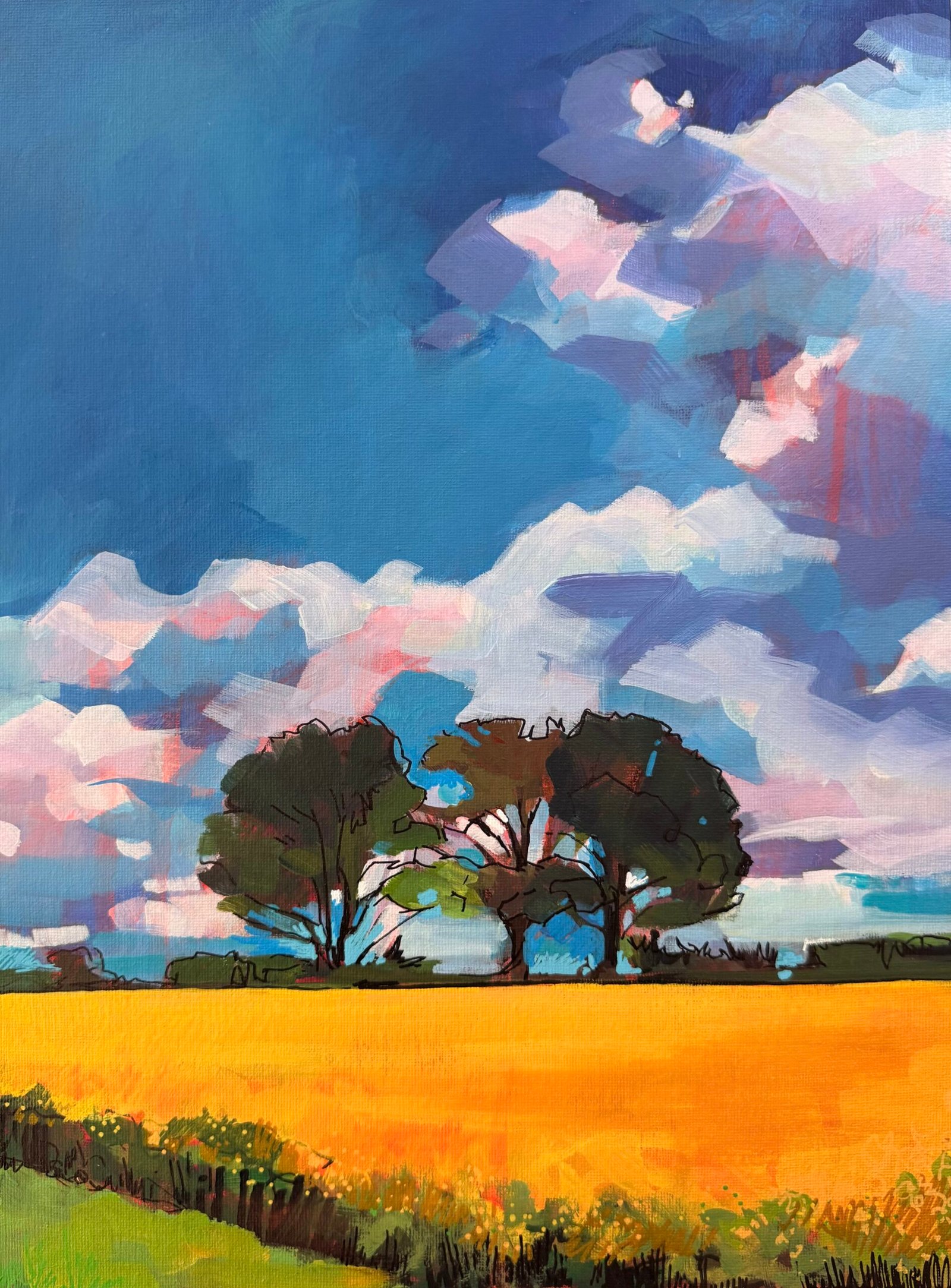 Landscape Acrylic Painting - Wednesday 22nd July 2026