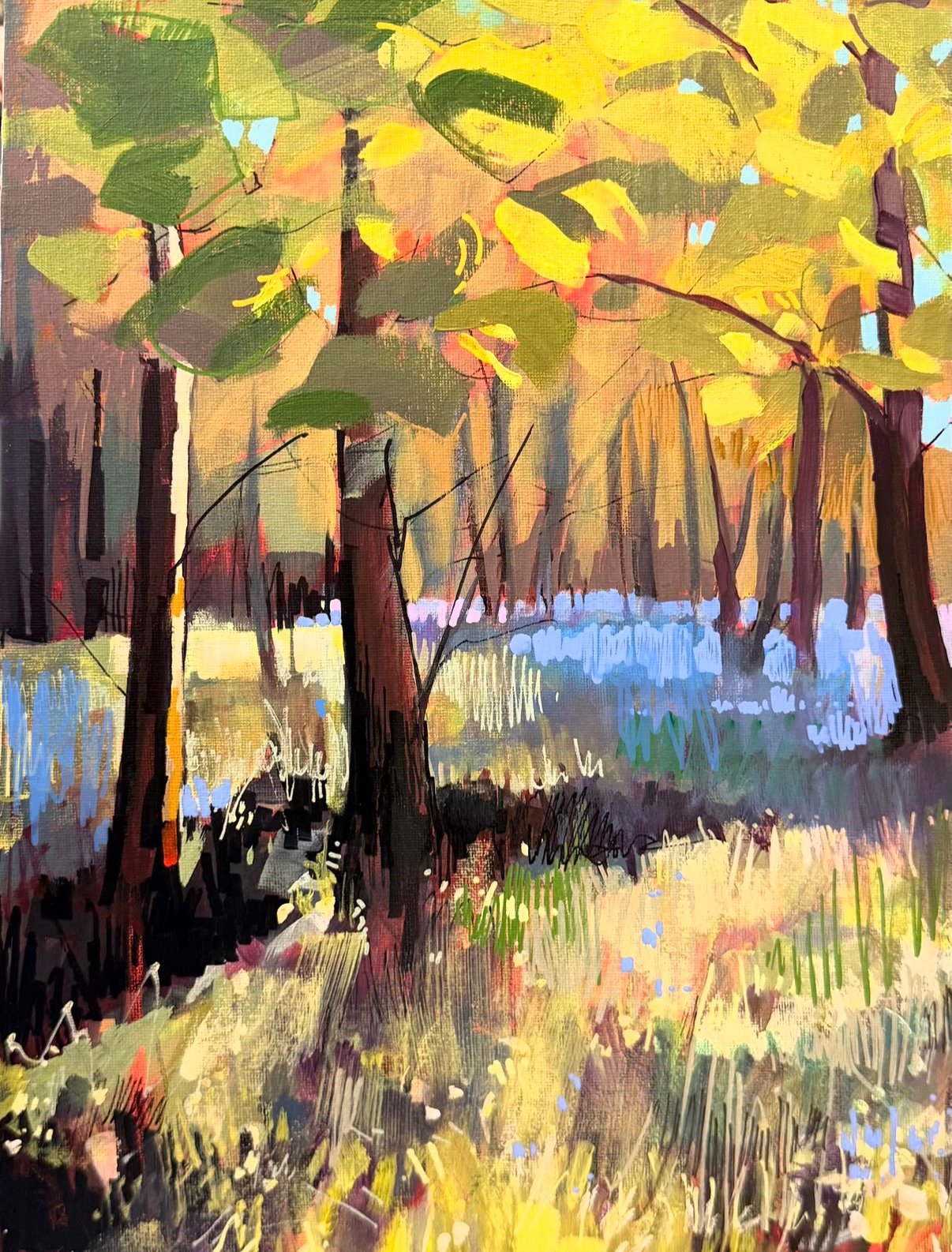 Woodland Acrylic Painting - Wednesday 18th November 2026